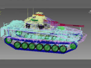 CV-90 melhorado Modelo 3D
