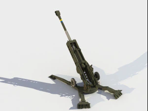 Obice M777 da 155 mm Modello 3D