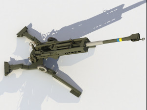 M777 155mm howitzer Modelo 3D