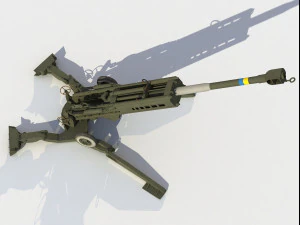 Obice M777 da 155 mm Modello 3D