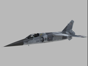 Dassault Mirage F-1 C 3D Model