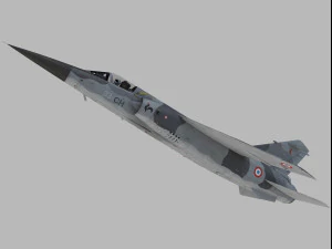 Dassault Mirage F-1 C Modello 3D