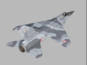 Dassault Mirage F-1 C Modello 3D