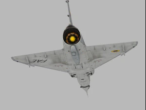IAI Kfir C2 Modello 3D
