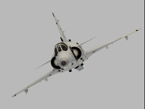 IAI Kfir C2 Modelo 3D
