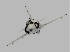 IAI Kfir C2 Modello 3D
