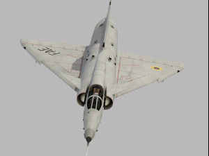 IAI Kfir C2 Modello 3D