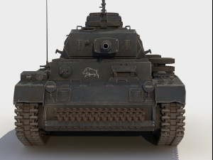 SdKfz 141 Panzer III Ausf F 3D Model