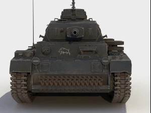 SdKfz 141 Panzer III Ausf F 3D Model