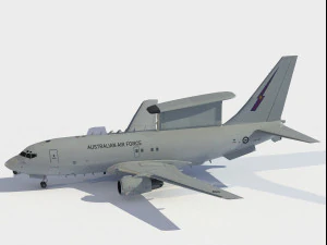 Boeing E-7A Wedgtail 3D Model