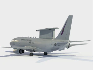 Boeing E-7A Wedgtail 3D Model