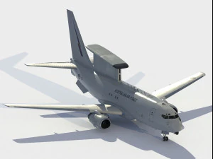 Boeing E-7A Wedgtail 3D Model