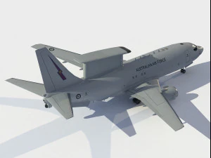 Boeing E-7A Wedgtail 3D Model