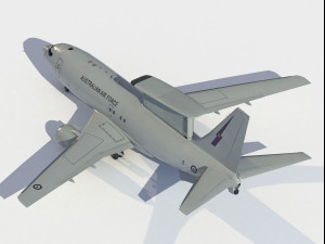 Boeing E-7A Wedgtail Modelo 3D