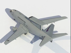 Boeing E-7A Wedgtail 3D Model