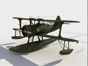 Beriev Be-2 3D Model