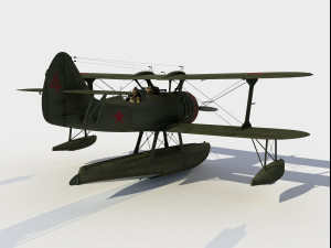 Beriev Be-2 Modelo 3D