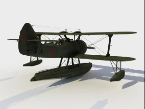 Beriev Be-2 3D Model