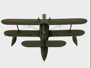 Beriev Be-2 3D Model