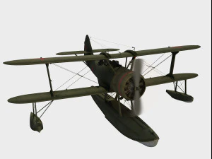Beriev Be-2 3D Model