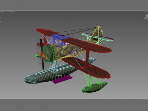 Beriev Be-2 Modelo 3D