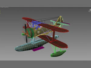 Beriev Be-2 3D Model