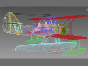 Beriev Be-2 Modelo 3D