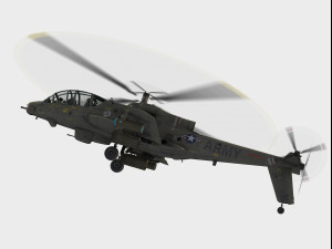 Lockheed AH-56 Cheyenne Modelo 3D