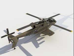 Lockheed AH-56 Cheyenne Modelo 3D