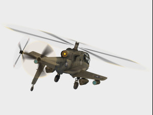 Lockheed AH-56 Cheyenne Modelo 3D
