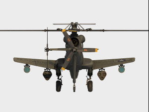 Lockheed AH-56 Cheyenne Modelo 3D