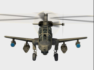 Lockheed AH-56 Cheyenne Modelo 3D