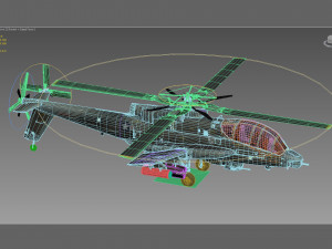 Lockheed AH-56 Cheyenne Modelo 3D