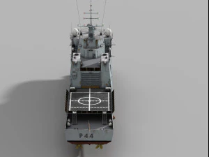 P44 Rayo BAM class patrol vessel 3D Model