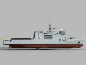 P44 Rayo BAM class patrol vessel 3D Model