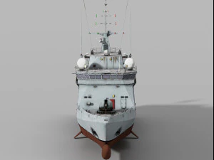 P44 Rayo BAM class patrol vessel 3D Model