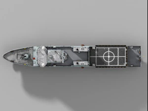 P44 Rayo BAM class patrol vessel 3D Model