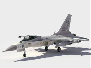 AIDC F-CK-1 Ching Kuo Modelo 3D