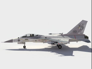 AIDC F-CK-1 Ching Kuo 3D 模型