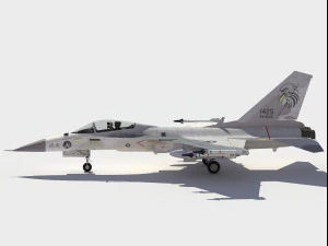 AIDC F-CK-1 Ching Kuo Modello 3D