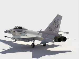 AIDC F-CK-1 Ching Kuo 3D 模型