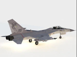 AIDC F-CK-1 Ching Kuo Modello 3D