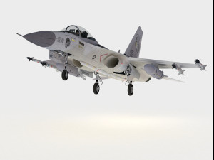 AIDC F-CK-1 Ching Kuo 3D 模型