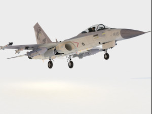 AIDC F-CK-1 Ching Kuo 3D 模型