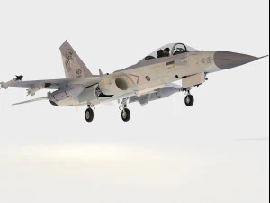 AIDC F-CK-1 Ching Kuo Modello 3D