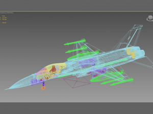 AIDC F-CK-1 Ching Kuo 3D 模型