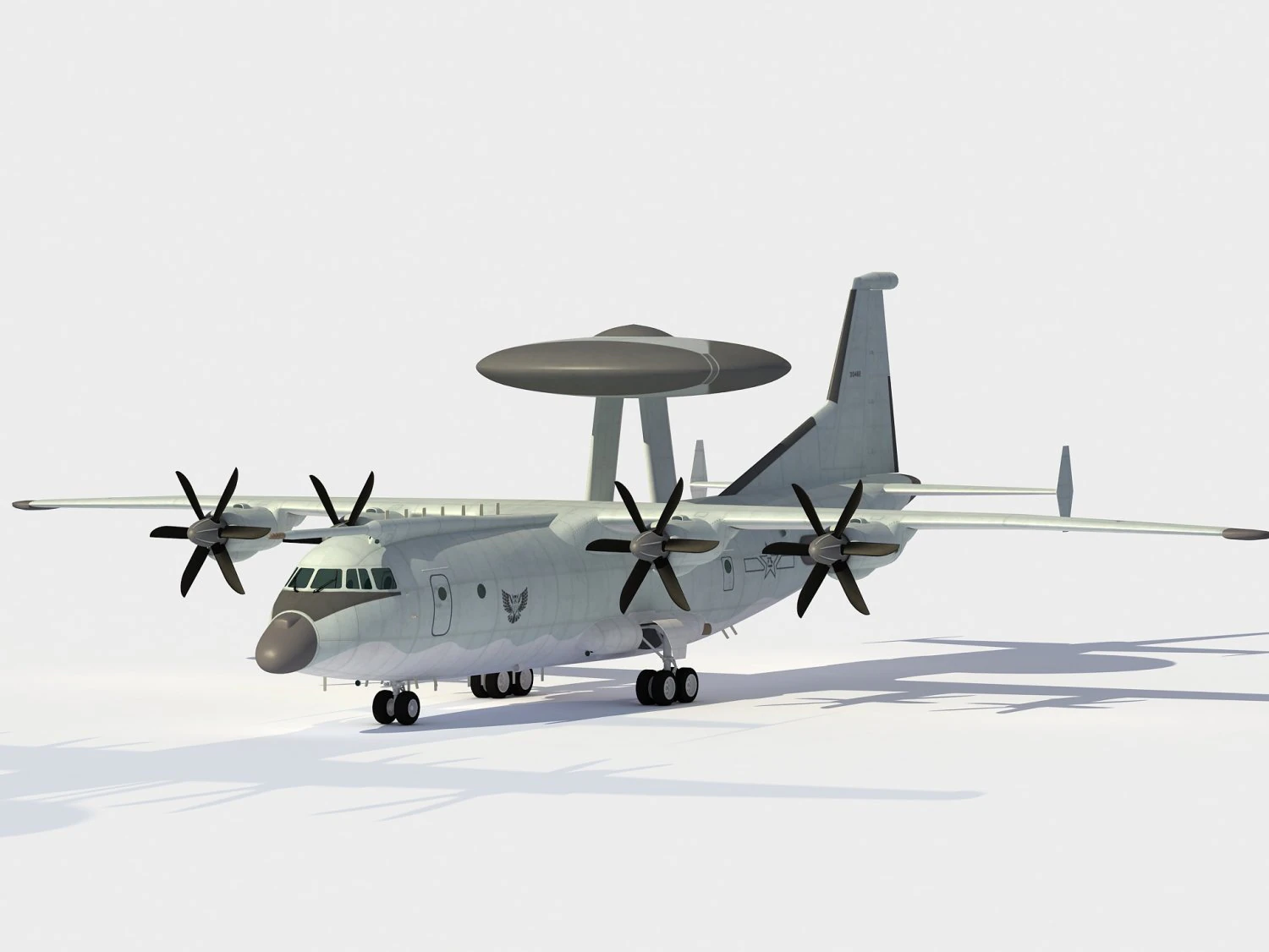 Shaanxi KJ-500 3D Model .c4d .max .obj .3ds .fbx .stl .blend 