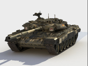 T-90 A russian tank Modelo 3D