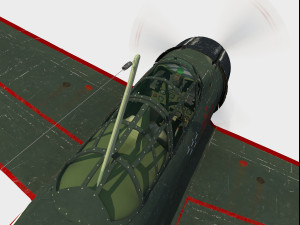 Mitsubishi A6M Zero 3D मॉडल