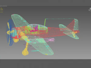 Mitsubishi A6MZero Modello 3D